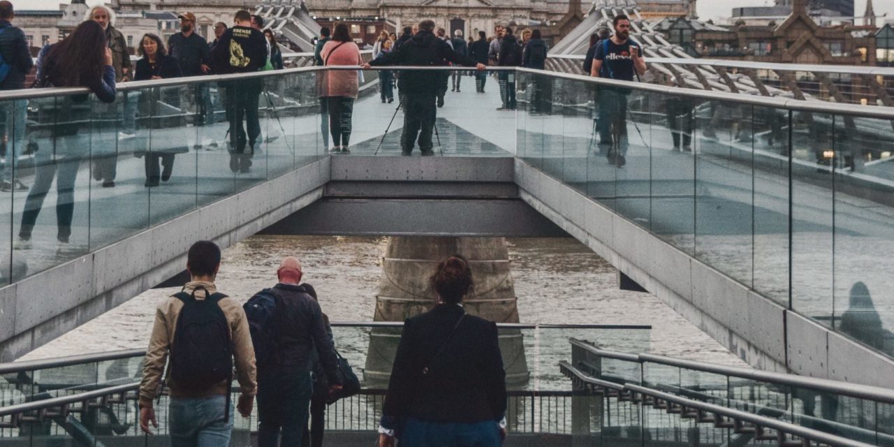 Pedestrians in London